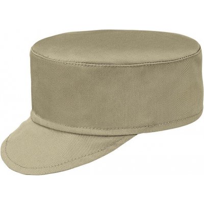 EGOchef Kuchařská čepice s kšiltem béžová E-7001008C – Sleviste.cz