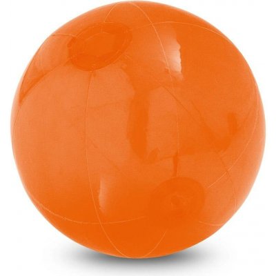 PECONIC Nafukovací plážový míč z průsvitného PVC Oranžová – Zboží Mobilmania