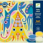 DJECO Kreativní sada s písky Moře svítí ve tmě – Sleviste.cz