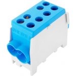 Eleman Svorkovnice rozbočovací HLAK 35 1/2 M2, 125A, 1pól., AL/CU, IP20, modrá, na DIN /2080142 1003122 – Zboží Mobilmania