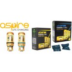 Žhavící hlava aSpire Triton OVC Clapton Atom 24ct. Gold Ni 0,15ohm – Hledejceny.cz