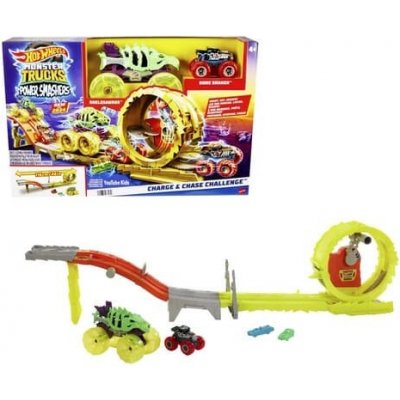 Hot Wheels Monster Trucks Power Smashers dráha Masivní destrukce – Hledejceny.cz