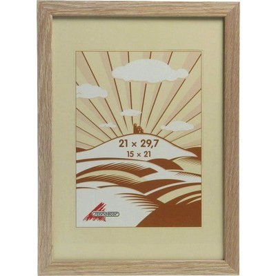 Fotorámeček MDF 21x30 cm světle hnědý – Zboží Živě