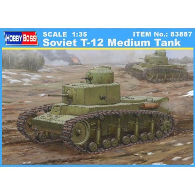 Hobby Boss Soviet T-12 Medium Tank 1:35