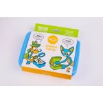 R & B Zdravá sváča komplet box Fluo modrá – Zboží Dáma
