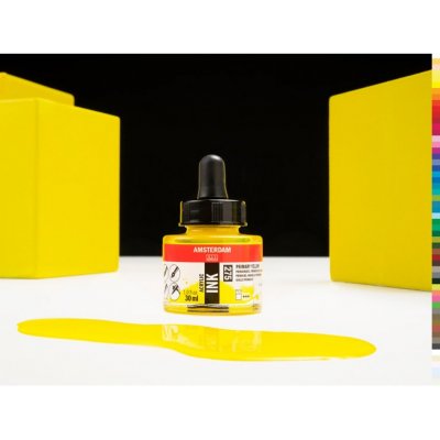 Amsterdam Acrylic Ink 802 Light Gold 30 ml – Zbozi.Blesk.cz