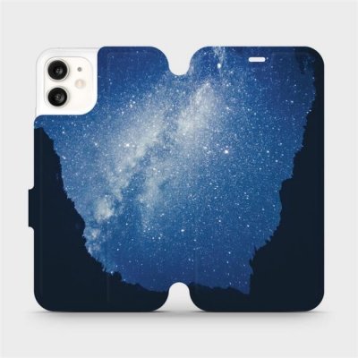 Pouzdro Mobiwear Parádní flip Apple iPhone 11 - M146P - Galaxie