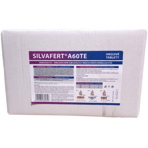 Hnojivo ECOLAB Hnojivo pro kyselomilné rostliny SILVAFERT A60TE 10 kg