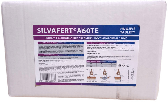 ECOLAB Hnojivo pro kyselomilné rostliny SILVAFERT A60TE 10 kg