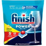 Finish Power All in 1 tablety do myčky nádobí Lemon Sparkle 48 ks 768 g – Zboží Mobilmania