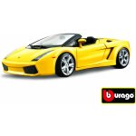 Bburago Lamborghini Gallardo Spyder metalíza žlutá 1:18 – Hledejceny.cz