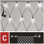 Emos D1DC01 Standard LED spojovací vánoční řetěz síť 1,5x2 m venkovní studená bílá – Hledejceny.cz