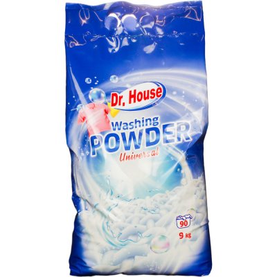 Dr.House Prášek na praní Universal 9 kg 90 PD – Hledejceny.cz