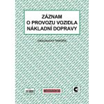 Baloušek Tisk ET210 Záznam o provozu vozidla nákladní dopravy stazka – Zboží Dáma