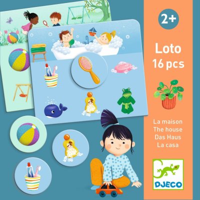 Djeco Loto Dům a zahrada – Zboží Mobilmania