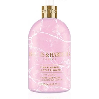 Baylis & Harding tekuté mýdlo na ruce Pink blossom & Lotus flower 500 ml – Zboží Mobilmania