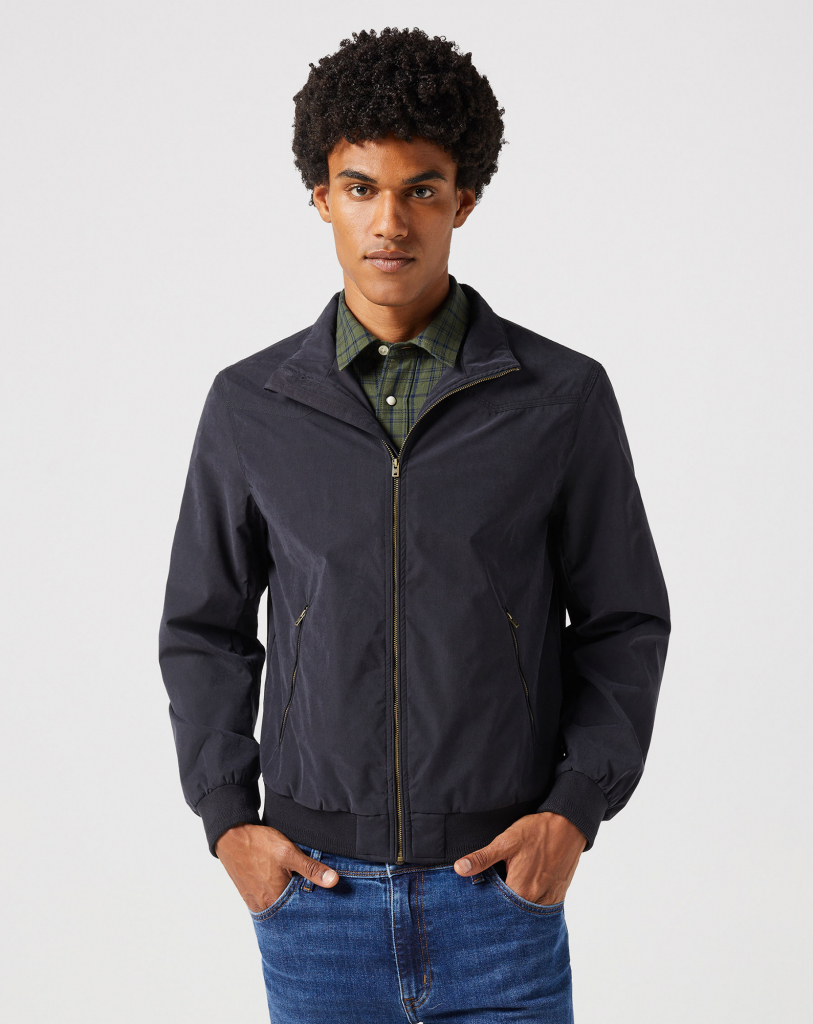 Wrangler Harrington Jacket Black