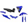 Rtech sada plastů HONDA modro-černá 7 dílů