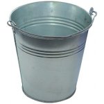 Vědro plechové, 12 l, zinkované, VEDRO12ZN – Zboží Mobilmania