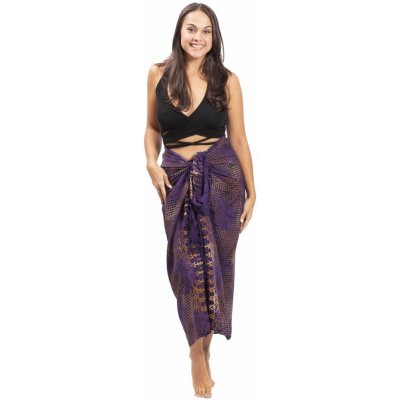 Sarong BALI BATIK fialový XII. – Sleviste.cz