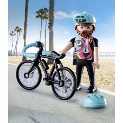 Playmobil 71478 Cyklista Paul – Zboží Mobilmania