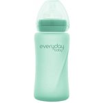 Everyday Baby Láhev sklo odolná mint green 240ml – Zbozi.Blesk.cz