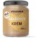 Allnature Arašídový krém s bílou čokoládou 500 g – Zboží Mobilmania