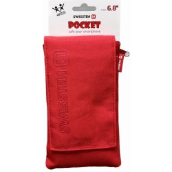 Pouzdro SWISSTEN POCKET 6,8" ČERVENÉ