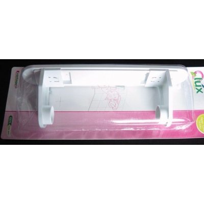 QLUX Držák papírových utěrek posuvný, plast, bílý – Zbozi.Blesk.cz