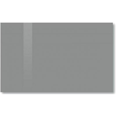 SOLLAU Skleněná magnetická tabule šedá paynova 40 × 60 cm – Zboží Mobilmania