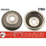 Brzdový buben TRW DB4309