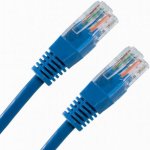 PremiumCord sputp002B patch UTP RJ45-RJ45 level 5e, 0,25m, modrý – Hledejceny.cz