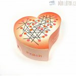 Špendlíky černá ocel, růžová a oranžová hlavička – Zboží Dáma