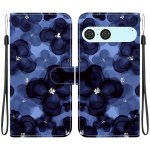 VSECHNONAMOBIL ART Peněženkový obal Sony Xperia 10 VII INK BLUE FLOWER – Zboží Živě
