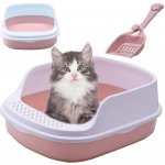 Verk Kočičí toaleta s lopatkou 48 x 38 x 19 cm – Zboží Mobilmania