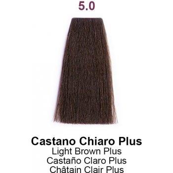 Nouvelle Hair Long barva na vlasy 5.0 světle hnědá plus 100 ml