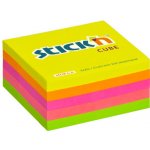Lepící bloček 51x51mm neon mix barev 5x50 lístků – Hledejceny.cz