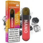 Lio Nano PRO Blackberries Ice 16 mg 600 potáhnutí – Hledejceny.cz