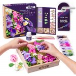OKTO Výtvarná modelovací sada „DIY květiny“ 21 × 21 cm – Hledejceny.cz