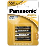 Panasonic Alkaline Power AAA 4ks LR03APB/4BP – Zboží Živě