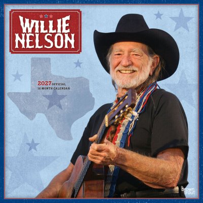 BROWNTROUT Willie Nelson 16měsíční, 30.5 x 30.5 cm 2027 – Hledejceny.cz