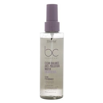 Schwarzkopf Professional BC Bonacure Clean Balance Tocopherol Anti-Pollution Water ochranný vlasový sprej 150 ml – Zboží Mobilmania