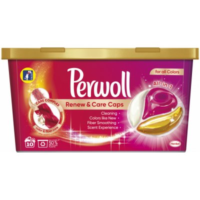 Perwoll Renew & Care Caps Color kapsle 10 PD – Zbozi.Blesk.cz