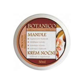 Botanico mandlový noční krém 50 ml