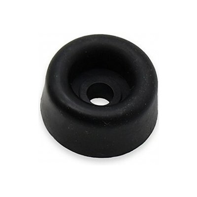 Gumová zarážka pr.20mm, v.10mm ČERNÁ – Zboží Mobilmania