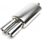 TA Technix dvojitá zkosená kulatá koncovka, 2x76mm | Zboží Auto