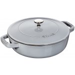 Staub Chistera kastrol s poklicí 28 cm 3,7 l šedý – Zboží Mobilmania