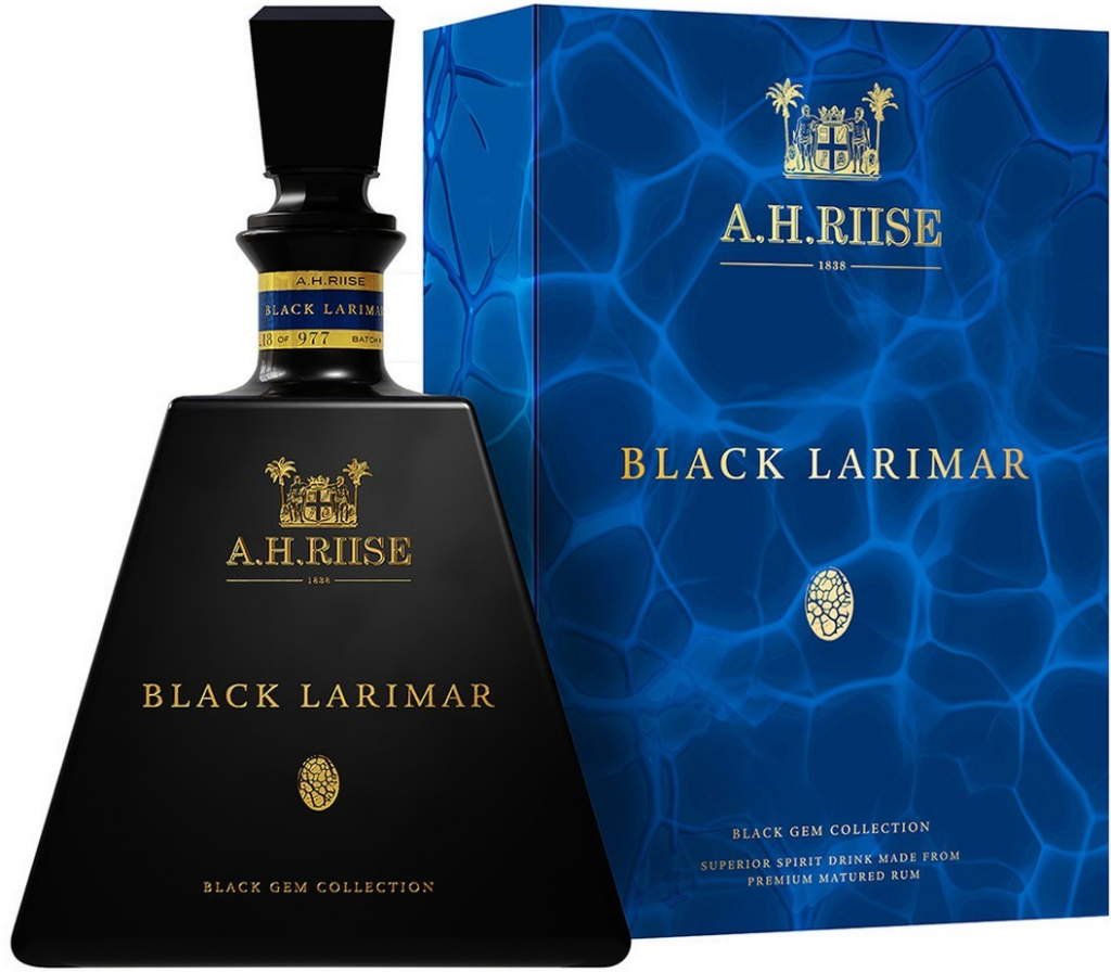 A.H.Riise Black Larimar 45,2% 0,7 l (dárková kazeta)