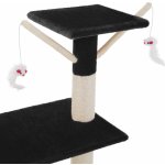 TecTake 401435 Kočičí škrabadlo Dominik 144 cm – Zbozi.Blesk.cz