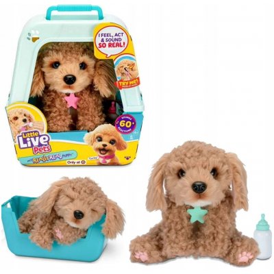 Little Live Pets Můj Skutečný Pejsek Interaktivní Pes Cavoodle Karamelový 26612 – Hledejceny.cz